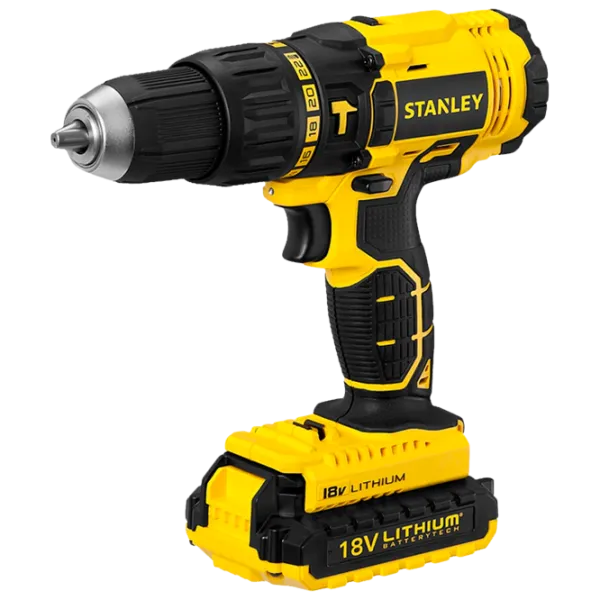 Дрель-шуруповерт Stanley SCH201D2K  / 1500 об/мин photo 1