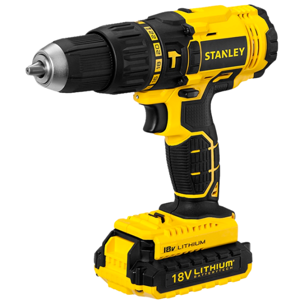 Дрель-шуруповерт Stanley SCH201D2K  / 1500 об/мин photo 1
