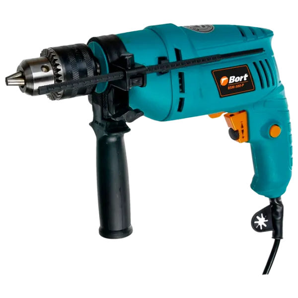 Mașină de găurit Bort BSM-500P 500 W/ 3000 rot/ min photo 1