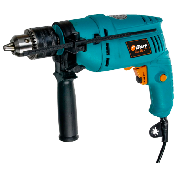Mașină de găurit Bort BSM-500P 500 W/ 3000 rot/ min photo 1