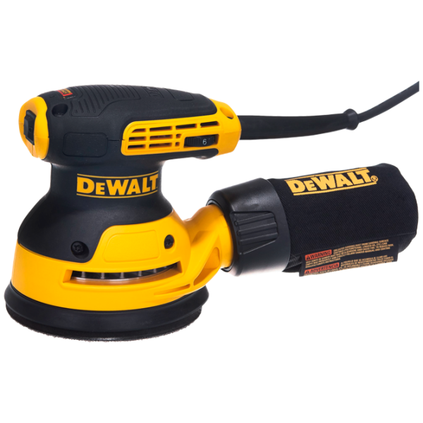 Șlefuitor Dewalt DWE6423 Cu vibrații/ Yellow photo 1 Șlefuitor Dewalt DWE6423 Cu vibrații/ Yellow photo 1