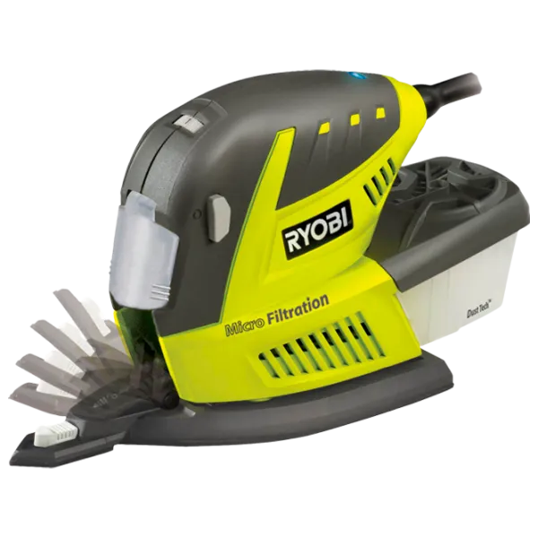 Șlefuitor Ryobi EMS170 Cu vibrații/ 170 W/ Green photo 1