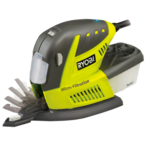 Șlefuitor Ryobi EMS170 Cu vibrații/ 170 W/ Green photo 1
