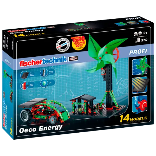 Constructor FischerTechnik Oeco Energy Moara de vânt/ Multicolor photo 1 Constructor FischerTechnik Oeco Energy Moara de vânt/ Multicolor photo 1