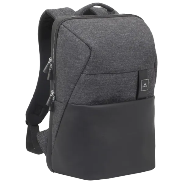 Rucsac RivaCase 8861 15.6"/ Gray Black/ 17 l photo 1