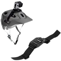 Suport reglabil de prindere cameră action GoPro Vented Helmet Strap Black