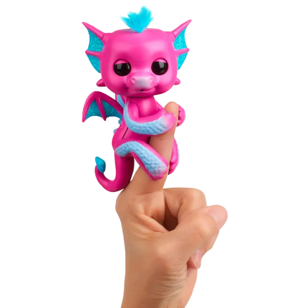 Jucărie WowWee Fingerlings Glitter Dragon 5+/ Blue Pink photo 1