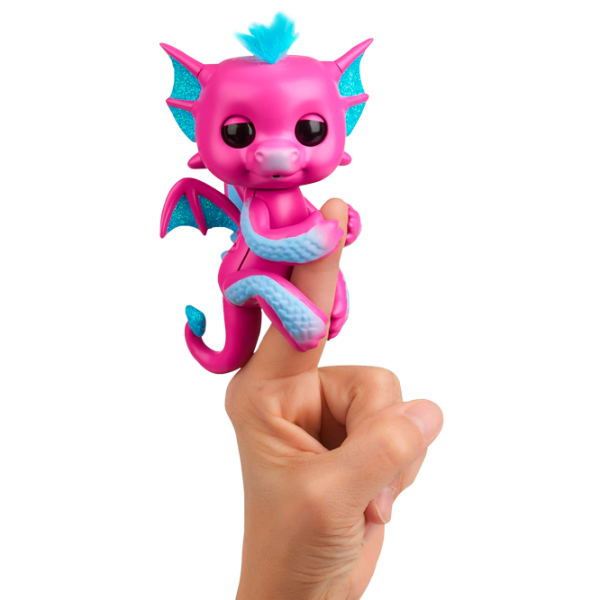 Jucărie WowWee Fingerlings Glitter Dragon 5+/ Blue Pink photo 1