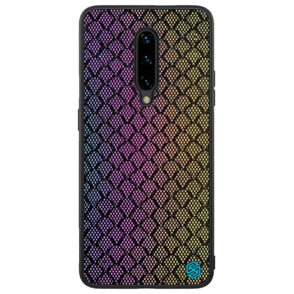Husă pentru smartphone OnePlus 7 Pro Nillkin/ Back/ TPU/ PC/ Rainbow photo 1