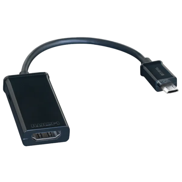 Cablu video Sven microUSB + HDMI 0.2 m/ Black photo 1