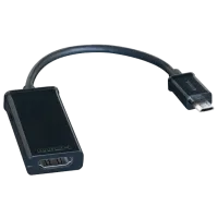 Cablu video Sven microUSB + HDMI 0.2 m/ Black