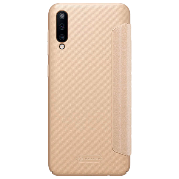 Husă pentru smartphone Samsung Galaxy A50 Nillkin/ Flip Cover/ Leather/ TPU/ Gold photo 1 Husă pentru smartphone Samsung Galaxy A50 Nillkin/ Flip Cover/ Leather/ TPU/ Gold photo 1