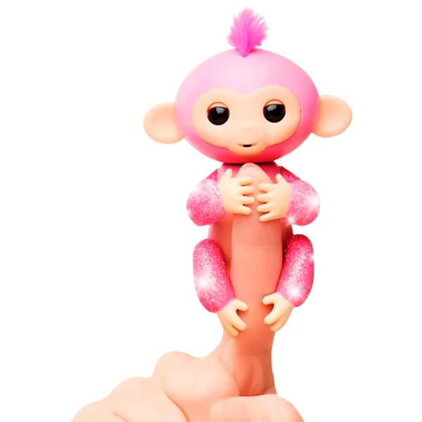 Jucărie WowWee Fingerlings Glitter Monkey 5+/ Pink photo 1