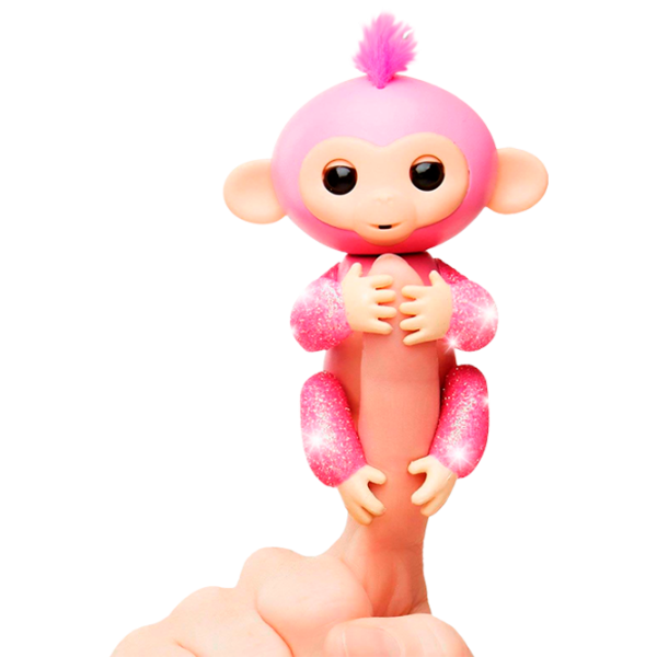 Jucărie WowWee Fingerlings Glitter Monkey 5+/ Pink photo 1