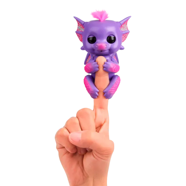 Jucărie WowWee Fingerlings Glitter Dragon 5+/ Pink Violet photo 1