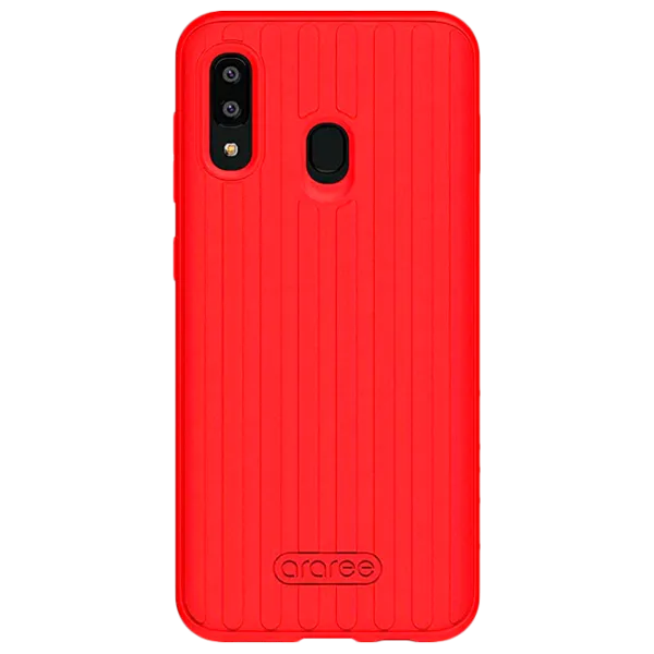 Чехол для смартфона Samsung Galaxy A30 Araree/ Back/ TPU/ Красный photo 1 Чехол для смартфона Samsung Galaxy A30 Araree/ Back/ TPU/ Красный photo 1