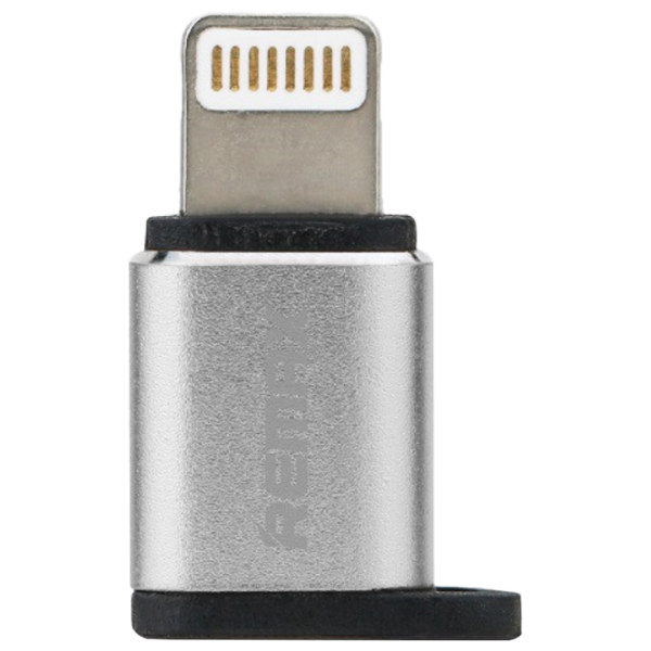 Adapter RA-USB2 Remax microUSB + Lightning Silver photo 1