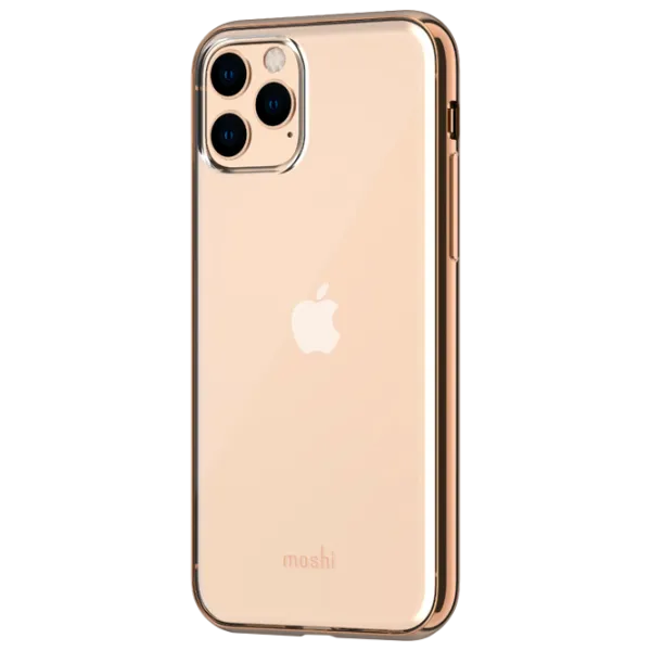 Husă pentru smartphone Apple iPhone 11 Pro Moshi/ Back/ PU/ Gold Transparent photo 1 Husă pentru smartphone Apple iPhone 11 Pro Moshi/ Back/ PU/ Gold Transparent photo 1