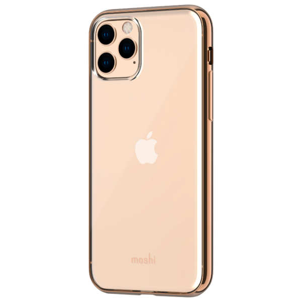 Husă pentru smartphone Apple iPhone 11 Pro Moshi/ Back/ PU/ Gold Transparent photo 1 Husă pentru smartphone Apple iPhone 11 Pro Moshi/ Back/ PU/ Gold Transparent photo 1