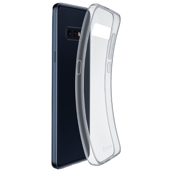 Husă pentru smartphone Samsung Galaxy S10e Cellularline/ Back/ Silicon/ Transparent photo 1