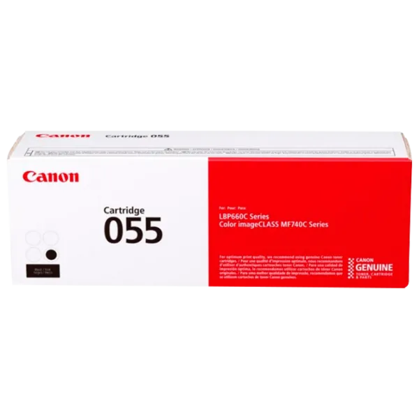 Cartuş Canon CRG-055 Black/ Original/ Laser photo 1