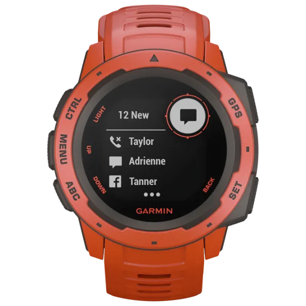 Умные часы Garmin Instinct 0.9"/ 010-02064-02/ Flame Красный photo 1