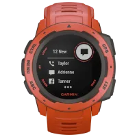 Ceas inteligent Garmin Instinct 0.9"/ 010-02064-02/ Flame Red