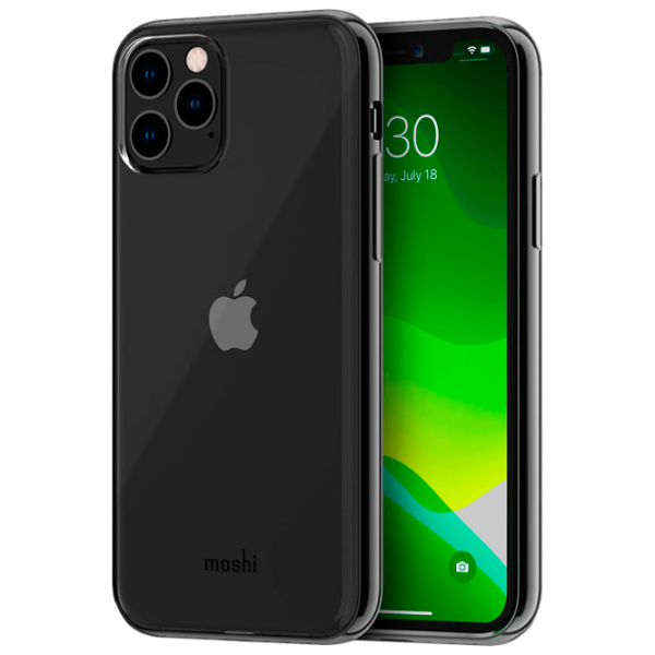 Husă pentru smartphone Apple iPhone 11 Pro Moshi/ Back/ PU/ Black Transparent photo 1