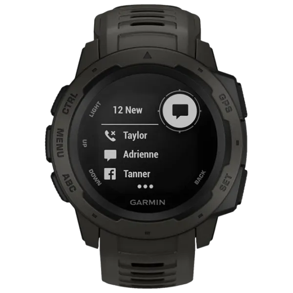 Умные часы Garmin Instinct 0.9"/ 010-02064-00/ Графитовый Черный photo 1