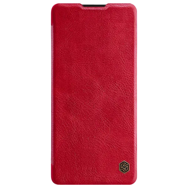 Чехол для смартфона Samsung Galaxy S10 Lite Nillkin/ Flip Cover/ Leather/ TPU/ Красный photo 1 Чехол для смартфона Samsung Galaxy S10 Lite Nillkin/ Flip Cover/ Leather/ TPU/ Красный photo 1
