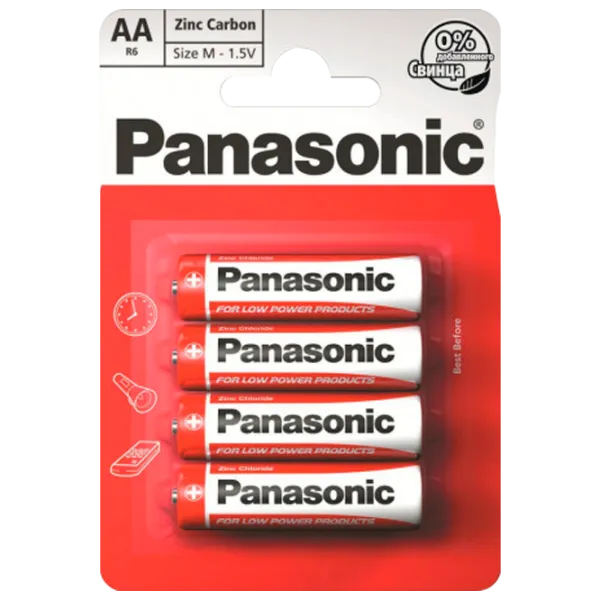 Baterie Panasonic Lithium AA 1.5 V/ 4 buc. photo 1