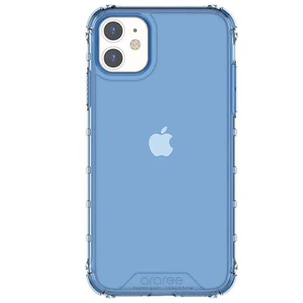 Чехол для смартфона Apple iPhone 11 Pro Araree/ Back/ TPU/ Прозрачный Синий photo 1 Чехол для смартфона Apple iPhone 11 Pro Araree/ Back/ TPU/ Прозрачный Синий photo 1