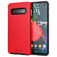 Чехол для смартфона Samsung Galaxy S10 CRAVE/ Back/ Поликарбонат/ Черный Красный