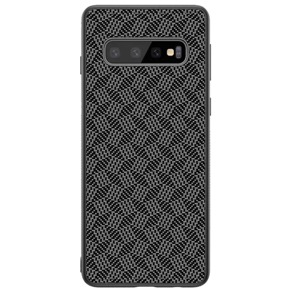 Husă pentru smartphone Samsung Galaxy S10+ Nillkin/ Back/ PC/ Plaid Black photo 1 Husă pentru smartphone Samsung Galaxy S10+ Nillkin/ Back/ PC/ Plaid Black photo 1