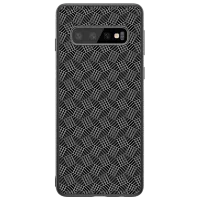 Husă pentru smartphone Samsung Galaxy S10+ Nillkin/ Back/ PC/ Plaid Black