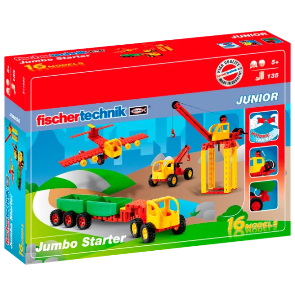 Конструктор FischerTechnik Jumbo Starter Транспорт/ Разноцветный photo 1