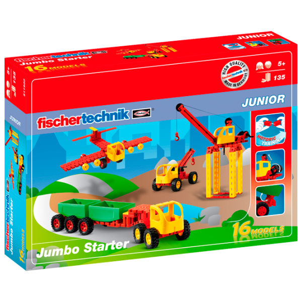 Конструктор FischerTechnik Jumbo Starter Транспорт/ Разноцветный photo 1