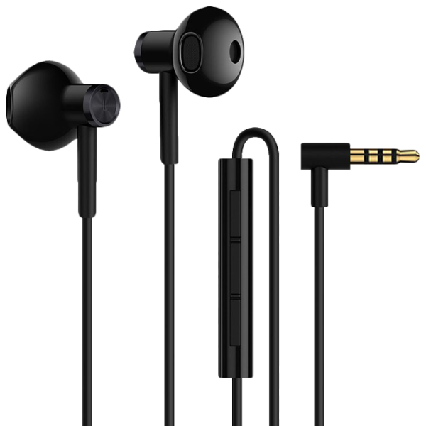 Наушники Xiaomi Mi Dual Driver Черный Проводная/ Персональный photo 1