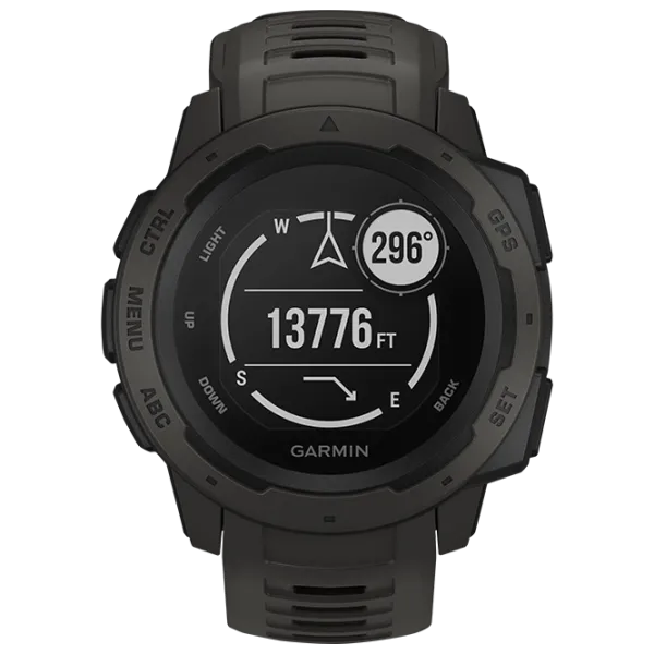 Ceas inteligent Garmin Instinct 0.9"/ 010-02064-70/ Tactical Black photo 1