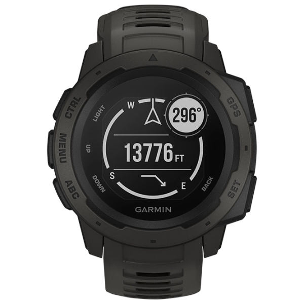 Ceas inteligent Garmin Instinct 0.9"/ 010-02064-70/ Tactical Black photo 1