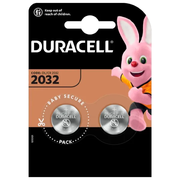 Baterie Duracell CR2032 Lithium CR2032 3 V/ 2 buc. photo 1
