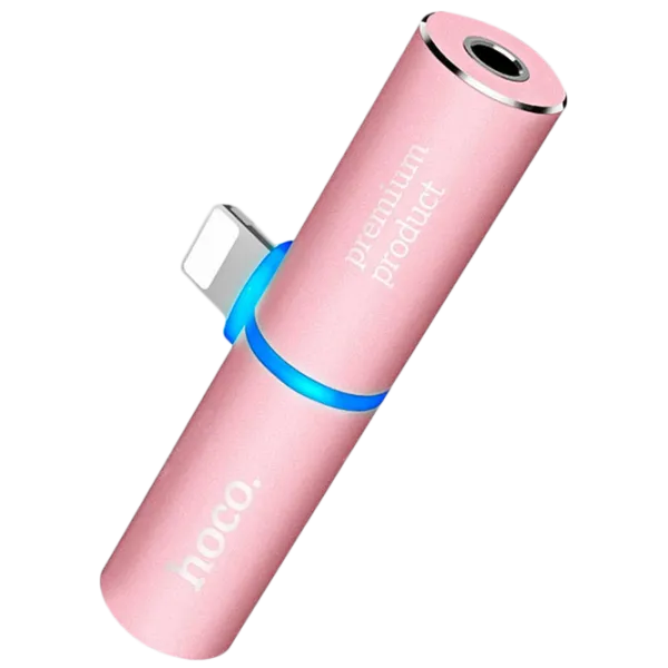 Adapter Hoco LS4 Pink photo 1