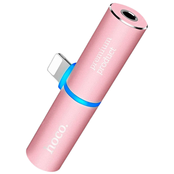 Adapter Hoco LS4 Pink photo 1