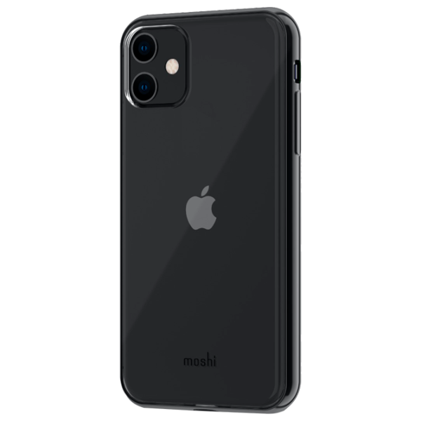 Чехол для смартфона Apple iPhone 11 Moshi/ Back/ PU/ Прозрачный Черный photo 1 Чехол для смартфона Apple iPhone 11 Moshi/ Back/ PU/ Прозрачный Черный photo 1