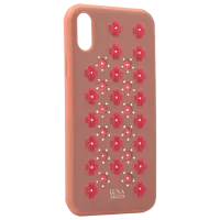 Чехол для смартфона Apple iPhone XR Luna Aristo/ Back/ Leather/ TPU/ Розовый