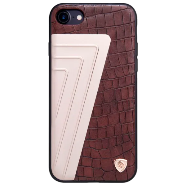 Husă pentru smartphone Apple iPhone 7/ 8/ SE2 Nillkin/ Back/ Leather/ TPU/ Brown photo 1 Husă pentru smartphone Apple iPhone 7/ 8/ SE2 Nillkin/ Back/ Leather/ TPU/ Brown photo 1