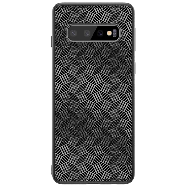 Husă pentru smartphone Samsung Galaxy S10 Nillkin/ Back/ TPU/ Plaid Black photo 1 Husă pentru smartphone Samsung Galaxy S10 Nillkin/ Back/ TPU/ Plaid Black photo 1