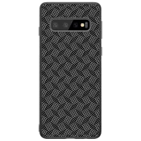 Husă pentru smartphone Samsung Galaxy S10 Nillkin/ Back/ TPU/ Plaid Black