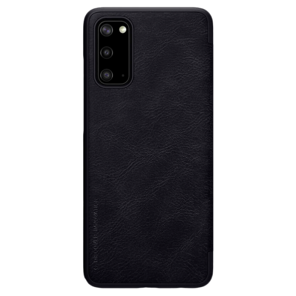 Husă pentru smartphone Samsung Galaxy S20 Nillkin/ Back/ PC, Piele/ Black photo 1 Husă pentru smartphone Samsung Galaxy S20 Nillkin/ Back/ PC, Piele/ Black photo 1