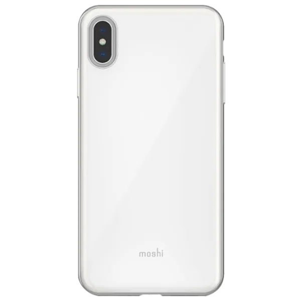 Husă pentru smartphone Apple iPhone XS Max Moshi/ Back/ TPU/ White photo 1 Husă pentru smartphone Apple iPhone XS Max Moshi/ Back/ TPU/ White photo 1